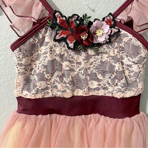 Girls Recital Ballerina Dress - Picture 4 of 9